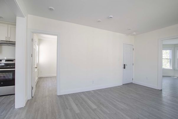 Empty room, Interior, Kitchen, Wood Texture Flooring