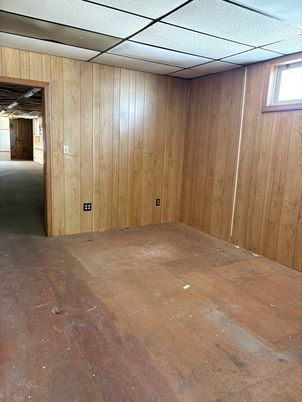 Empty room, Interior, Wooden Walls