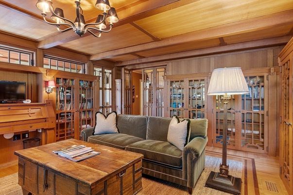 Chandelier, Interior, Living room, Wooden Beams, Wooden Ceilings, Wood Texture Flooring, Wooden Walls
