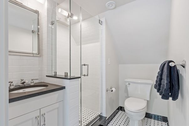 Bathroom, Glass Shower, Interior