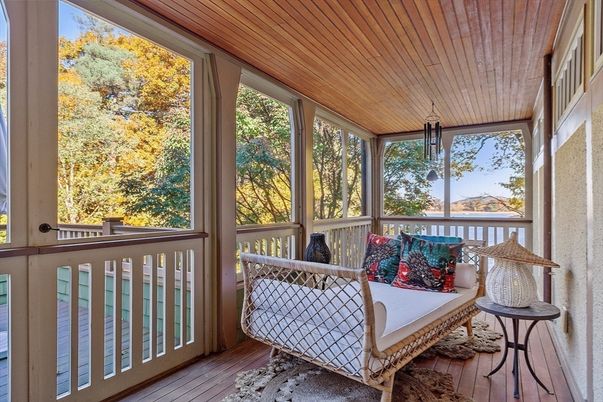 Interior, Sun Room, Wooden Ceilings, Wood Texture Flooring