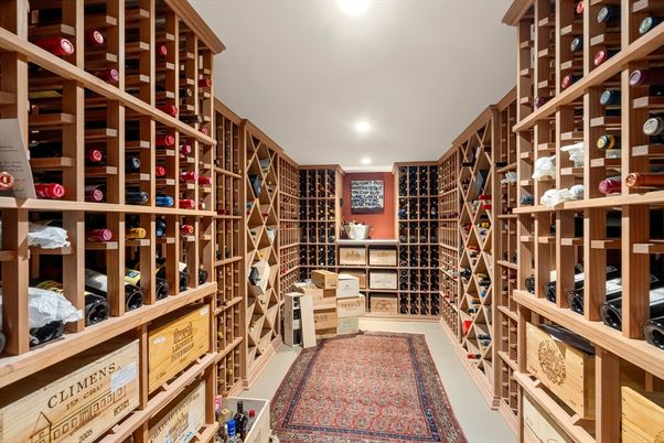 Interior, Recessed Lighting, Wine Storage