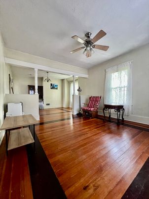 Fireplace, Home Office, Interior, Wood Texture Flooring