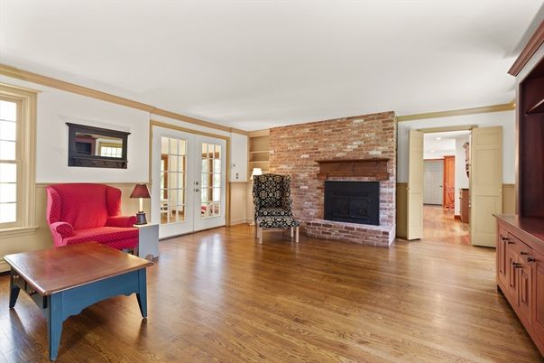 Fireplace, Interior, Stone Walls, Wood Texture Flooring