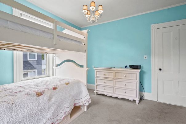 Bedroom, Chandelier, Interior
