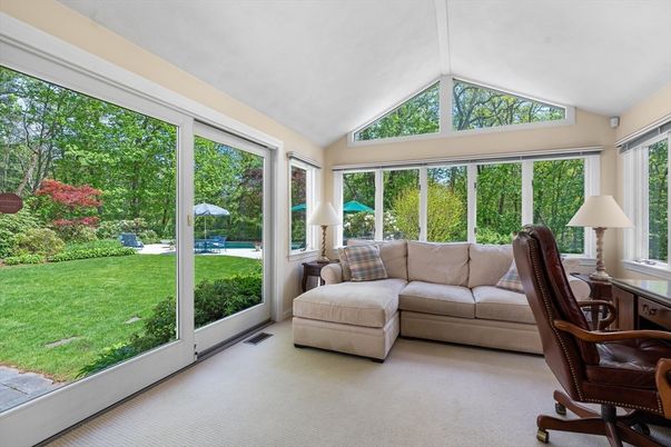 Home Office, Interior, Sun Room