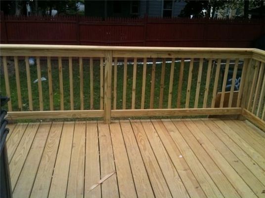 Exterior, Wood Texture Flooring