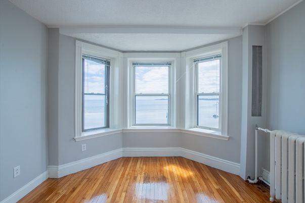 Empty room, Interior, Water, Wood Texture Flooring