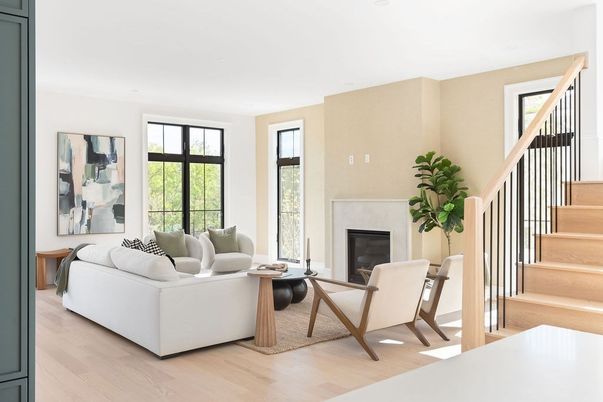 Fireplace, Interior, Living room, Wood Texture Flooring