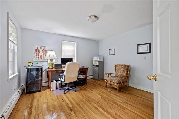 Home Office, Interior, Wood Texture Flooring