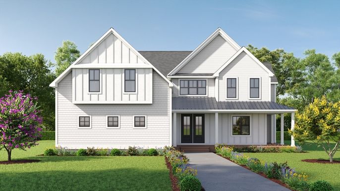 Exterior, Facade, Farmhouse