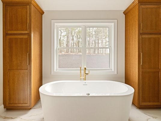 Bathroom, Free Standing Baths, Interior, Marble