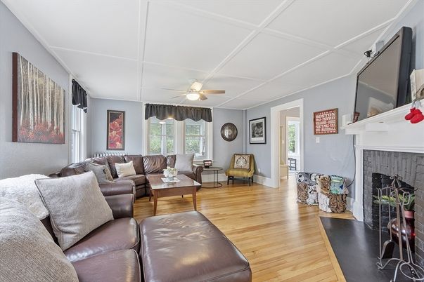 Fireplace, Interior, Living room, Wood Texture Flooring