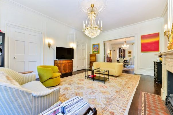 Chandelier, Dining room, Fireplace, Interior, Living room, Wood Texture Flooring