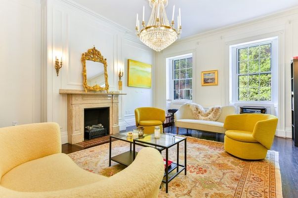 Chandelier, Fireplace, Interior, Living room, Wood Texture Flooring