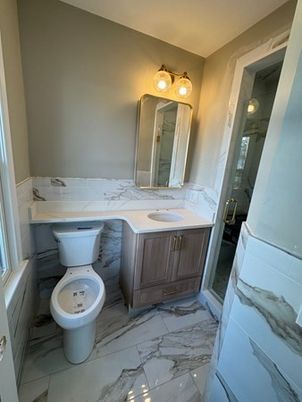 Bathroom, Interior, Marble