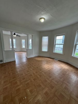 Empty room, Interior, Wood Texture Flooring