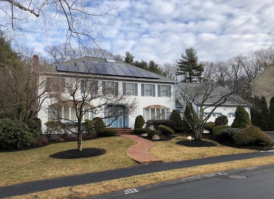 Exterior, Facade, Solar Panels, Georgian