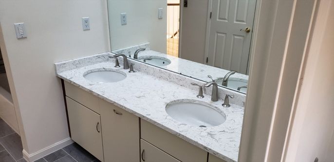 Bathroom, Dual Sink Vanities, Interior