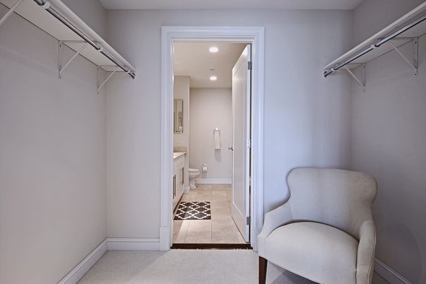 Bathroom, Interior, Recessed Lighting, Walk-in Closets
