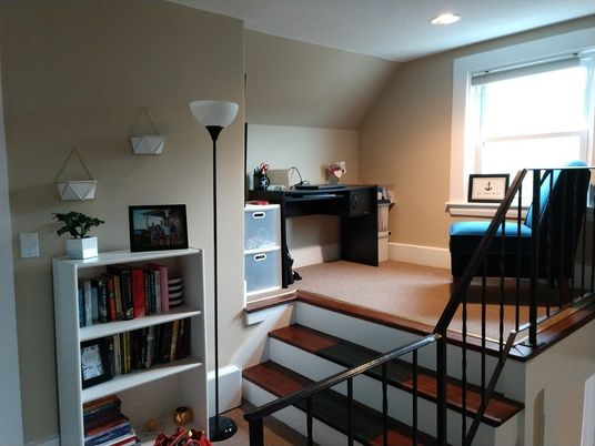 Home Office, Interior, Recessed Lighting