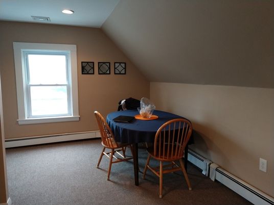 Dining room, Interior, Recessed Lighting