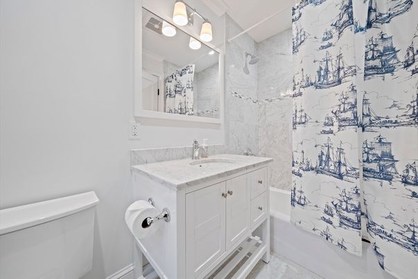 Bathroom, Interior, Marble Walls
