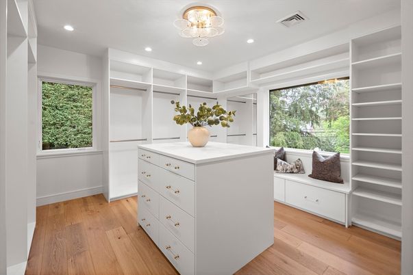 Interior, Recessed Lighting, Walk-in Closets, Wood Texture Flooring