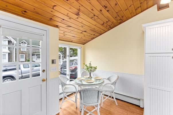 Dining room, Interior, Wooden Ceilings, Wood Texture Flooring