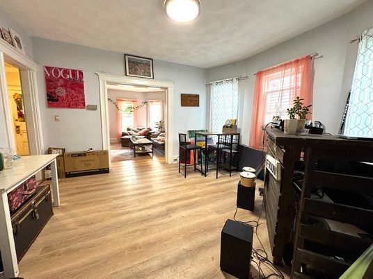 Dining room, Interior, Living room, Wood Texture Flooring