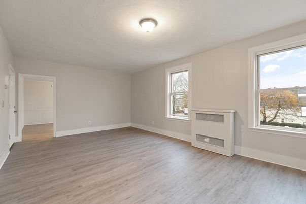 Empty room, Fireplace, Interior, Wood Texture Flooring