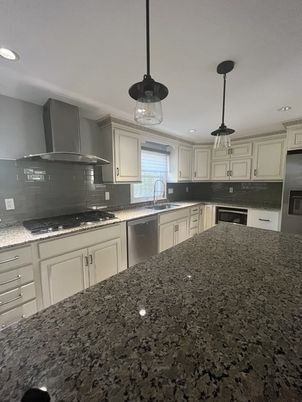 Interior, Kitchen, Pendant Lights, Recessed Lighting