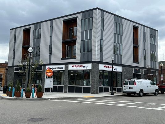 Exterior, Facade, Condo Building