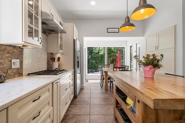 Dining room, Interior, Kitchen, Pendant Lights, Recessed Lighting