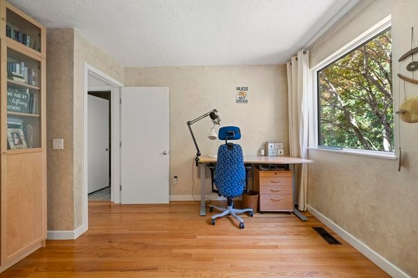 Home Office, Interior, Wood Texture Flooring