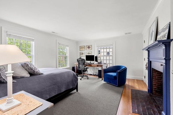Bedroom, Home Office, Interior, Wood Texture Flooring
