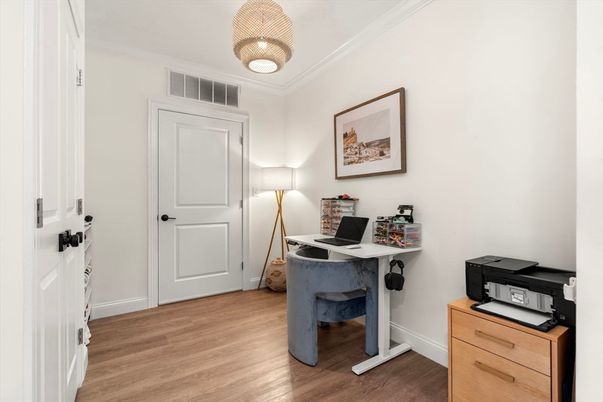 Home Office, Interior, Wood Texture Flooring