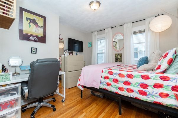 Bedroom, Home Office, Interior, Wood Texture Flooring