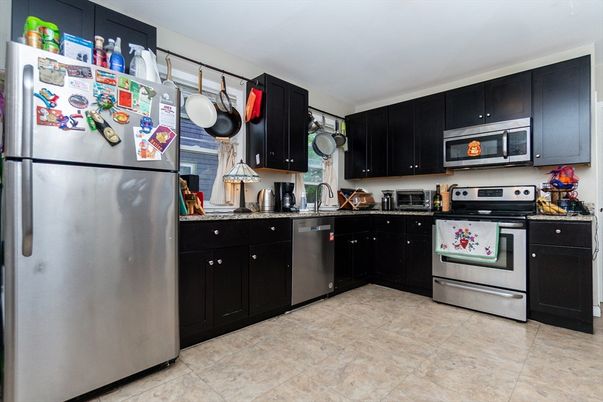 Interior, Kitchen, Stainless Steel Appliances