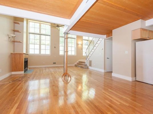 Empty room, Interior, Wooden Ceilings, Wood Texture Flooring