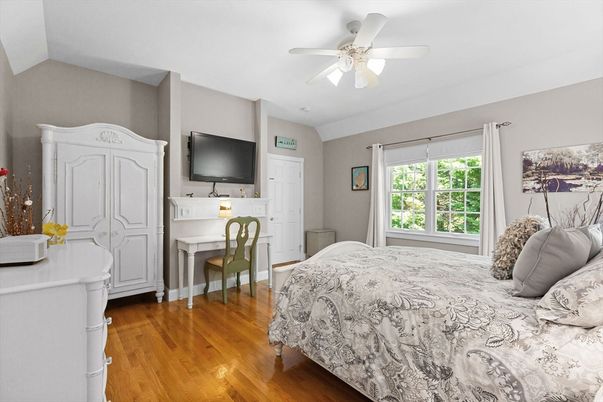 Bedroom, Home Office, Interior, Wood Texture Flooring