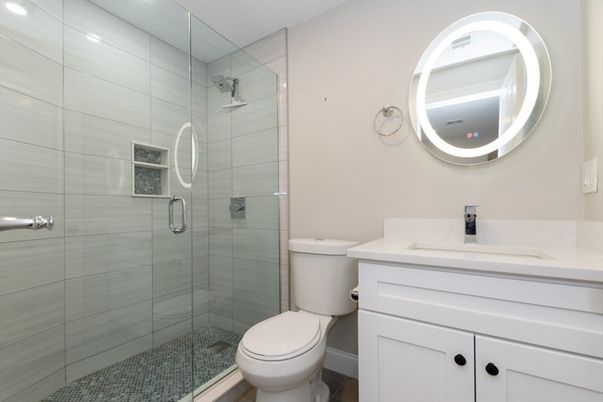 Bathroom, Glass Shower, Interior