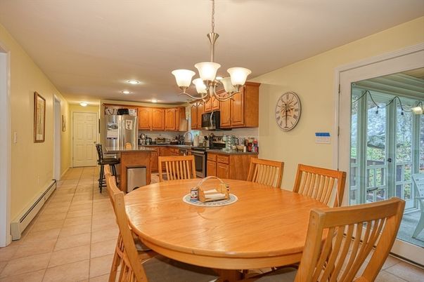 Chandelier, Dining room, Interior, Kitchen, Recessed Lighting
