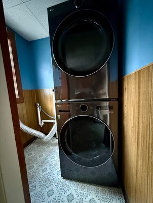 Interior, Utility Closets, Washer, Wooden Walls