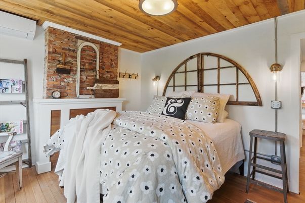 Bedroom, Interior, Wooden Ceilings, Wood Texture Flooring
