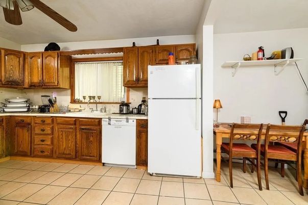 Dining room, Interior, Kitchen