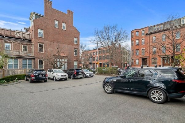 Exterior, Facade, Brick Facade, Condo Building