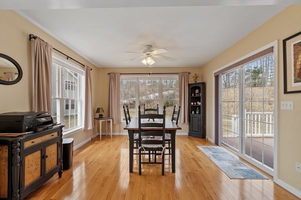 Dining room, Interior, Wood Texture Flooring