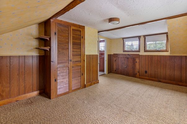 Empty room, Interior, Wooden Walls