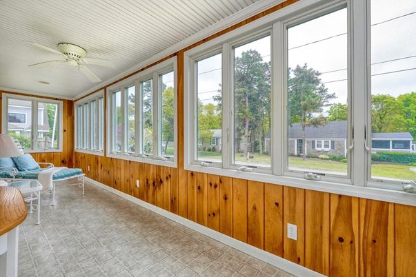 Interior, Sun Room, Wooden Walls